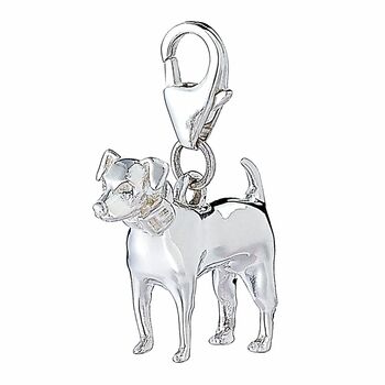 Jack Russell Sterling Silver Charm, 3 of 7