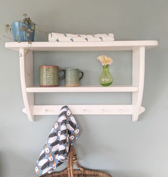 Country Cottage Shelf And Wooden Peg Rail, 2 of 6