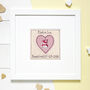 Personalised New Baby Girl / Christening Picture Gift, thumbnail 10 of 12