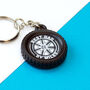 'Best Dad' Tyre Keyring, thumbnail 3 of 7