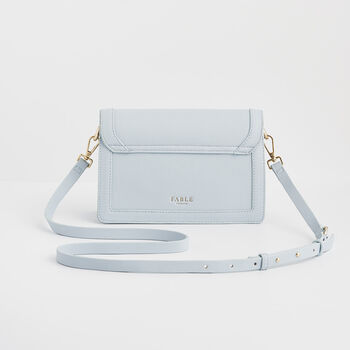 Blue Bird Embroidered Foldover Bag, 5 of 9