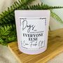 Personalised Funny Rude Dog Lover's Candle, thumbnail 4 of 11
