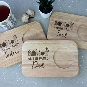 Welsh Personalised Tea And Biscuit Board, 5 of 8
