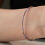 Natural Amethyst Bracelet, thumbnail 2 of 6