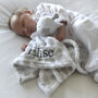 Personalised Giraffe Baby Comforter, thumbnail 4 of 9