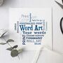 Personalised Birthday Word Art Gift For Dad, thumbnail 6 of 8