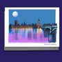 The Houses Of Parliament London Blank Card, thumbnail 1 of 2