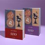 Leo Star Sign Gift Personalised Astrology Zodiac Book, thumbnail 1 of 8