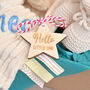 New Baby Gift Set With Teddy Comforter And Bootees, thumbnail 3 of 7