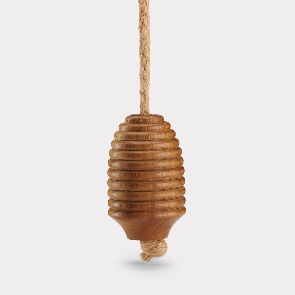 Solid Wooden Oak Rope Bathroom Light Pulls By Pushka Home