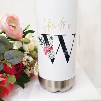 Personalised Large Initial Water Bottle, 6 of 7