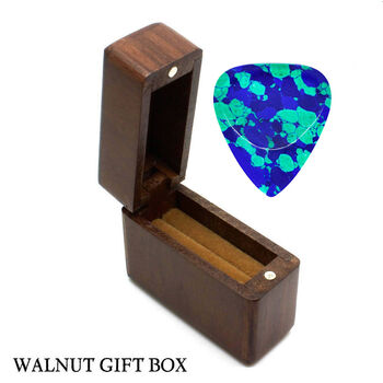 Malachite Azurite Guitar Plectrum + Gift Box, 4 of 8