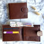 Rfid Secure Men's Brown Leather Wallet, thumbnail 1 of 2