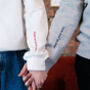'Just As You Are' Couples Unisex Sweatshirt Set, thumbnail 1 of 3