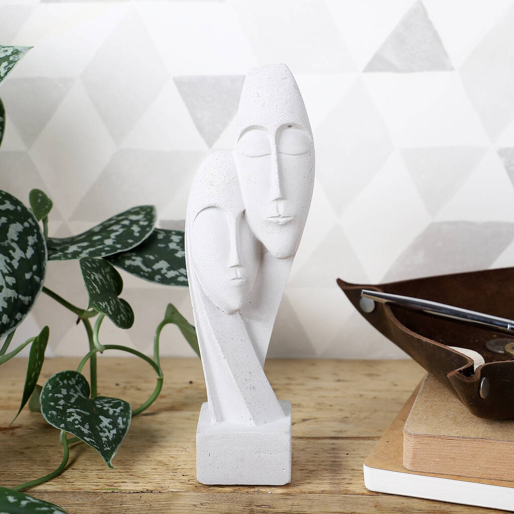 Image of Entwined Lovers Concrete Statue