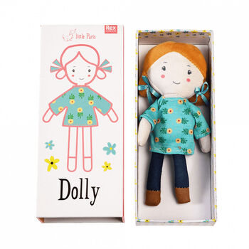 Dolly In A Box, Matchbox Soft Toy, 2 of 2