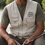 Personalised Men's Outdoor Fishing Gilet, thumbnail 1 of 4