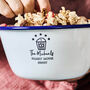 Personalised Family Movie Night Snacks Bowl, thumbnail 5 of 10