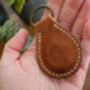 Padded Leather Keyring, thumbnail 6 of 7