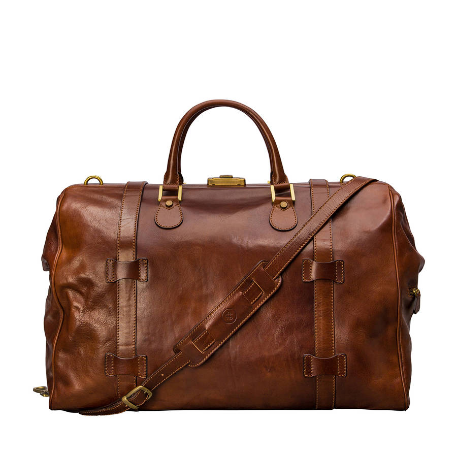 personalised leather gladstone bag. 'the gassano' by maxwell scott bags ...