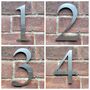 Traditional Stainless Steel House Number, thumbnail 3 of 5