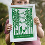 Personalised Fathers Day Hobbies Family Tree Print, thumbnail 2 of 3