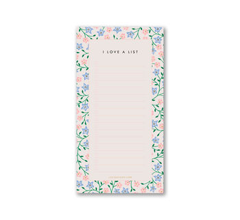 Desktop Planner Bundle Periwinkle Floral, 4 of 4