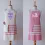 Personalised Cotton Kitchen Apron, Sustainable Gift, thumbnail 3 of 11