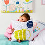Children's Personalised Bee Happy Cushion, thumbnail 1 of 6