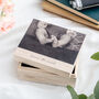 Small Wooden Personalised Photo Trinket Keepsake Box, thumbnail 2 of 3