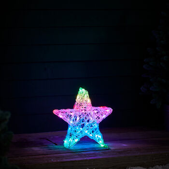 Twinkly Smart LED Outdoor Acrylic Small Christmas Star, 11 of 11