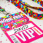 Homefest Festival At Home Themed Party Vip Lanyards, thumbnail 3 of 9