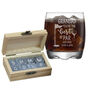 Gifts For Him Golf Themed Whisky Tumbler Set, thumbnail 7 of 7