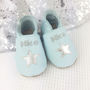 Personalised Keepsake Star Baby Shoes, thumbnail 2 of 9