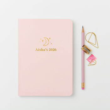 Personalised Mystical 2026 Weekly Diary, 2 of 8