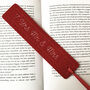 Wool Felt Personalised Bookmark, thumbnail 8 of 8