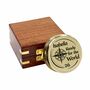 Personalised Brass 26th Birthday 100 Year Calendar Compass, thumbnail 1 of 12