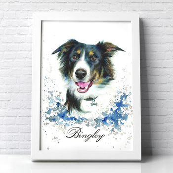 Personalised Pet Portrait Painting, 4 of 12