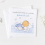 New Baby Card For Boys, Christening Card Boys ..V2a2, thumbnail 1 of 6