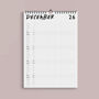 2026 Chaos Wall Calendar, thumbnail 3 of 4
