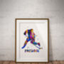 Ice Hockey Personalised Print Poster, thumbnail 4 of 6