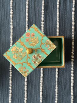 Vanity Jar, Trinket Box, Cotton Bud/ Bath Salt Storage, 7 of 12