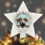 Personalised Christmas Irish Wolfhound Break Through, thumbnail 9 of 10