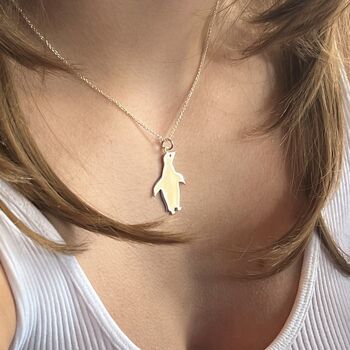 Large Penguin Charm Necklace, 2 of 3