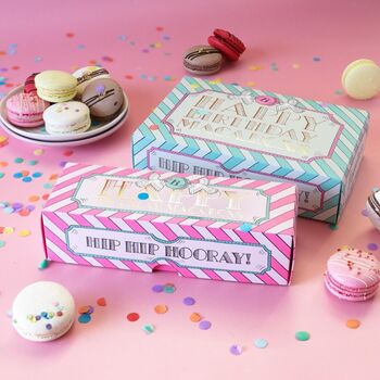 Birthday Macarons Gift Box, 3 of 9