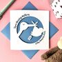 Stork Personalised New Baby Card, thumbnail 2 of 5