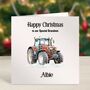 Tractor Christmas Card, thumbnail 4 of 4