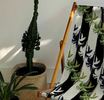 Palm Shadow Deckchair, 2 of 4
