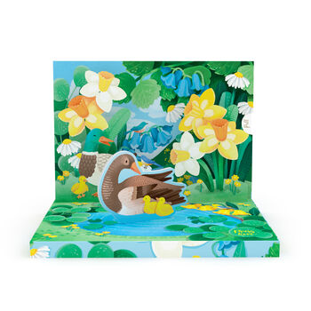 Nature's Symphony: The Ducklings Music Box Card, 4 of 6