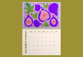 2026 Colourful Illustrated Wall Calendar, 5 of 12